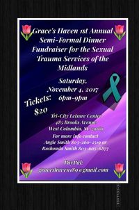 Grace Haven's First Annual Semi-Formal Dinner Fundraiser for the Sexual Trauma Services of the Midlands