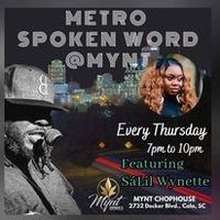 Metro Spoken Word @ Mynt feat. SáLil Wynette