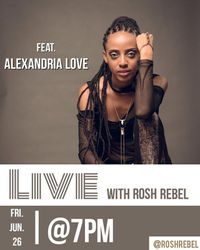 Alexandria Love features Jamaican Singer - MINORI! LIVE