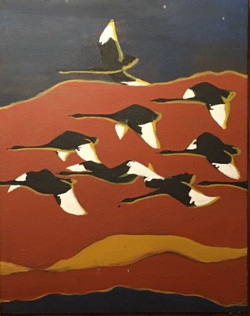 Niamh's Nine Swans
