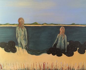 Two Sisters Dreaming
