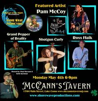 grand pepper of reality plays Original Artist night at McCanns Tavern Belmar NJ