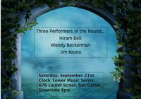 Jim Bruno with Hiram Bell and Wendy Beckerman