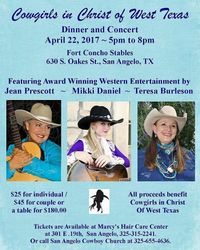 Cowgirls in Christ of West Texas