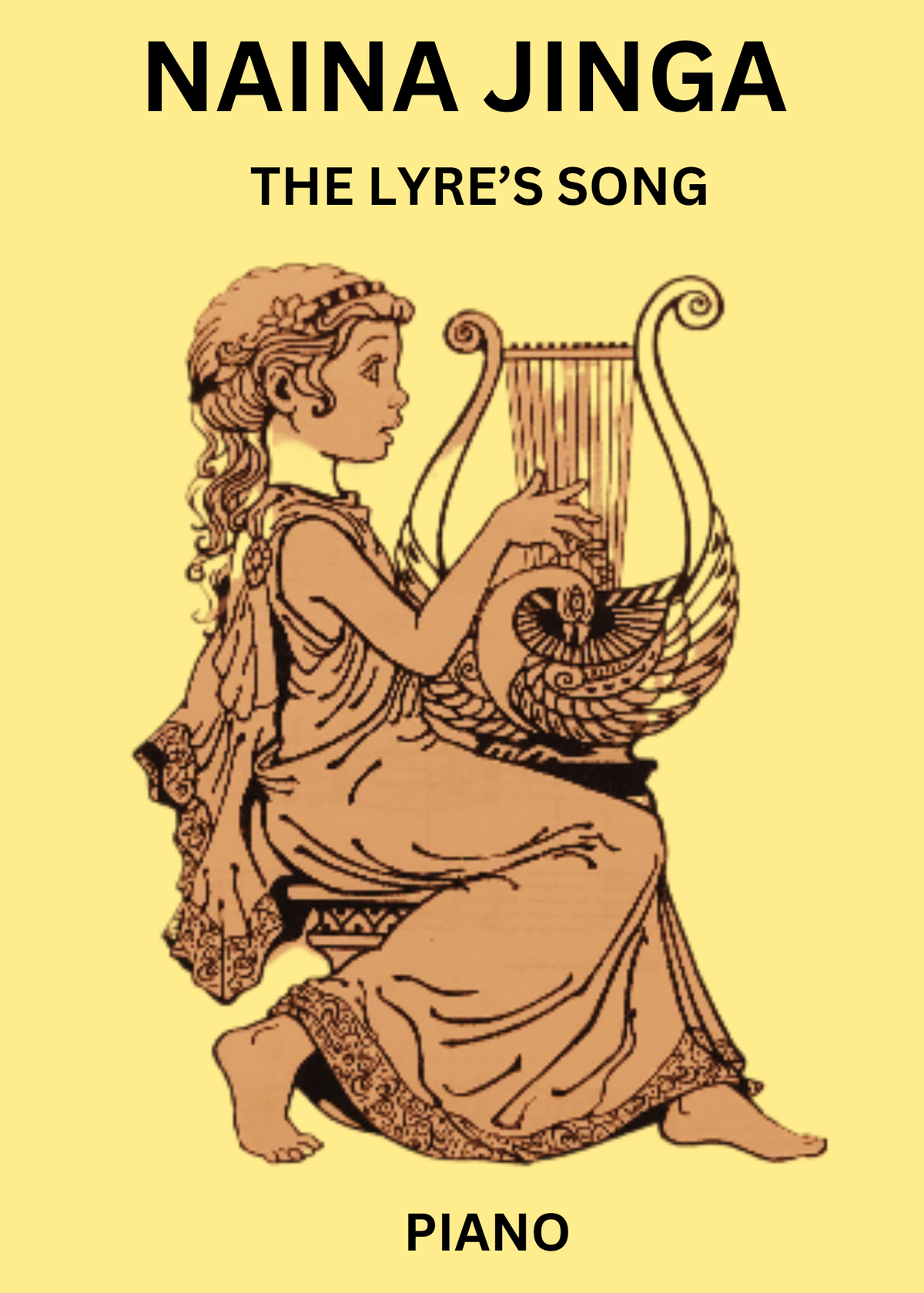 The Lyre's Song for Piano Solo by Naina Jinga - Sheet music