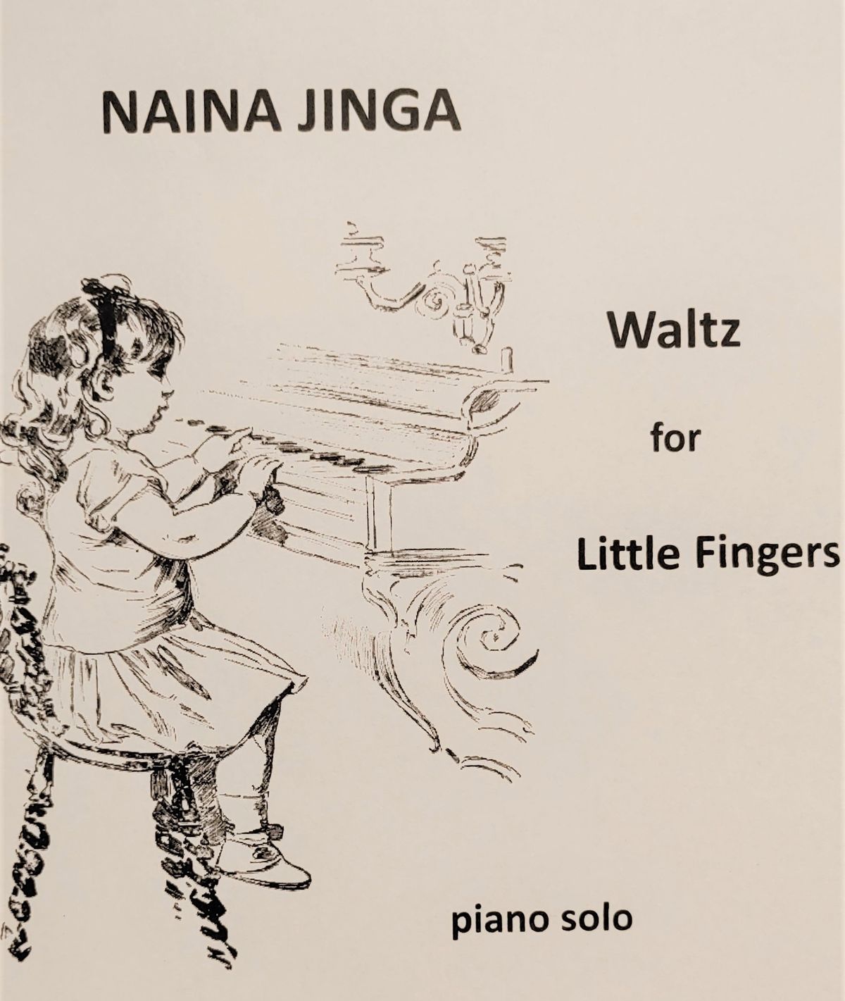 Waltz for Little Fingers for Piano solo by Naina Jinga - Sheet music