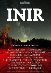 October 2018 UK Tour