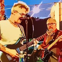 Ben Baker, Paul Fardella sitting in with Crooked Gypsy