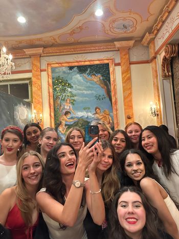 Mirror Selfie Green Room Throckmorton Theatre Mill Valley with the Foundation Singers for the Narada Michael Walden Foundation 28th Annual Holiday Jam 12/13/2025
