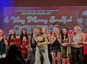 Foundation Singers with Valerie Simpson 28th Annual Narada Michael Walden Holiday Jam 12/13/2025 photo credit Dan Gallemore
