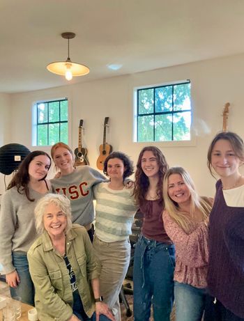 My Senior students recording Gimme Shelter at Renee Harcourt's Studio 2023

