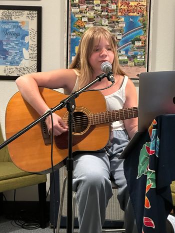 Zola Gaetani in my studio 2025
