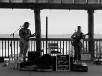 Laurie Anne and Drew at Papa Joe's in PCB