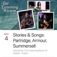 Stories and Songs - a Songwriter's Round at The Listening Room