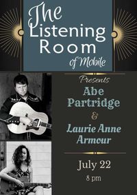 The Listening Room Presents Abe Partridge & Laurie Anne Armour