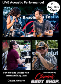 Suzi Kory w/Jeff Brown and Special Guests Dave Wells and Bobby Kelly of The House Call Live Acoustic Performance in Cavan