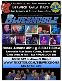 Sarah Pound - Berwick Gala Days with Bluesmobile