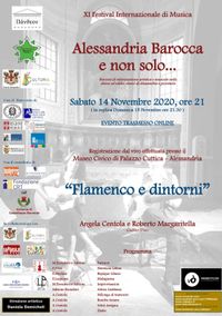 FLAMENCO E DINTORNI per "Alessandria Barocca e non solo..." - EVENTO TRASMESSO ONLINE