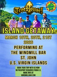 ST. JOHN U.S. VIRGIN ISLANDS | Island Getaway at The Windmill Bar | March 19th, 20th & 21st | 5-8pm