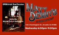 Dave and Mike host Irish music session