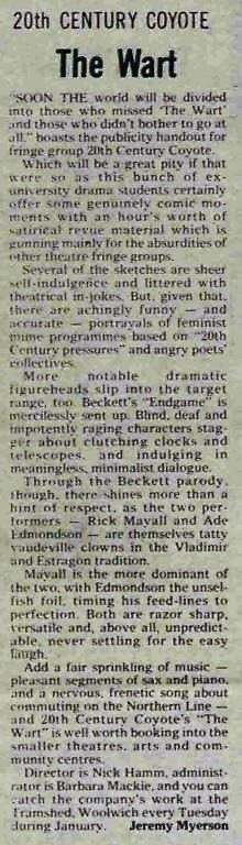 The Wart Dec 1979
