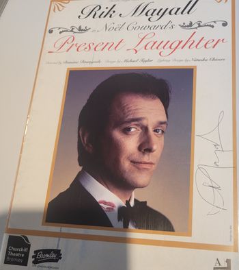 hand signed from the Churchill stage in Bromley

