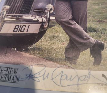 Yorkshire TV signed pic
