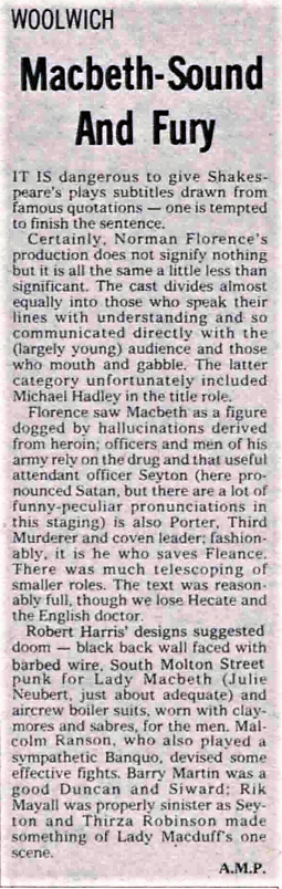 Macbeth 1980
