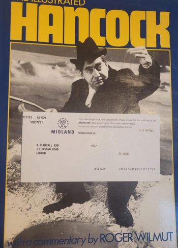 Rik's own copy of Hancock book
