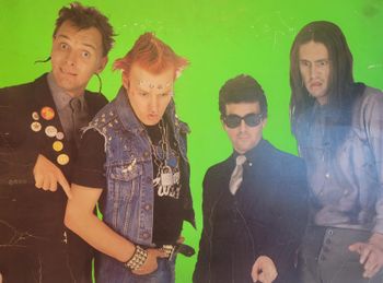 Bachelor Boys promotional art  43mm x 33mm by Sheila Rock 1984
