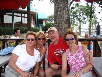 Yard Dogs from Nashville... Lynn Road Dog Bishop, Debbie Head Dog Wheeler, Joe Big Dog Bishop, and Betsy Evil Dog Canupp
