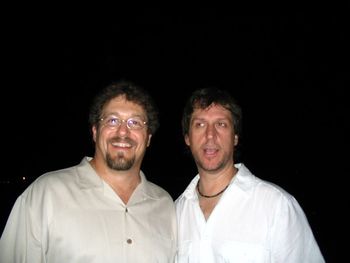 Brothers in arms...Vic Duncan and Tim Grogan
