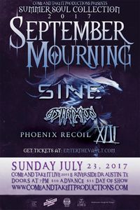 September Mourning, SINE, Astrixion, and more!