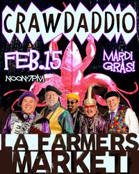 Mardi Gras at LA Farmer's Market on the Westside