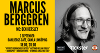 Marcus Berggren på verandan