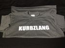 T-Shirt - KURBZLANG Apparel - Grey w/ White KZ 