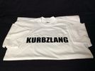 T-Shirt - KURBZLANG Apparel - White w/Black KZ 