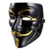 Guy Fawkes - Black & Gold "Anonymous" Mask