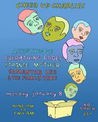 Samantha Lee & the Family Tree w/ Astrotheque, Everything Fades and Strange Mother