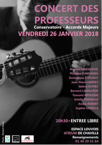 CONCERT DES PROFESSEURS
