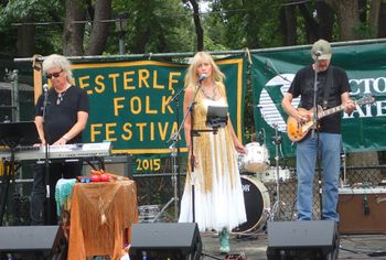 At Westerleigh Folk Festival
