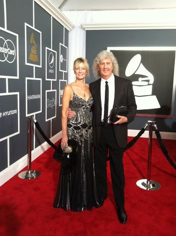 Gera & T.M at the Grammys moments before I asked her to marry me
