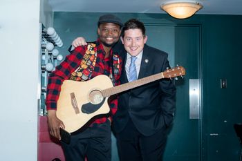 Munya Mataruse & Ollie Williams at Northern Arts Cultural Centre during the 17th Northwords Festival Gala 21/05/22. Yellowknife NT Canada.
