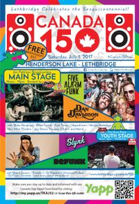 Hinderson Lake Canada 150 Celebrations