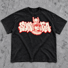 Sun Ra Graff Vintage Washed Cotton T Shirt