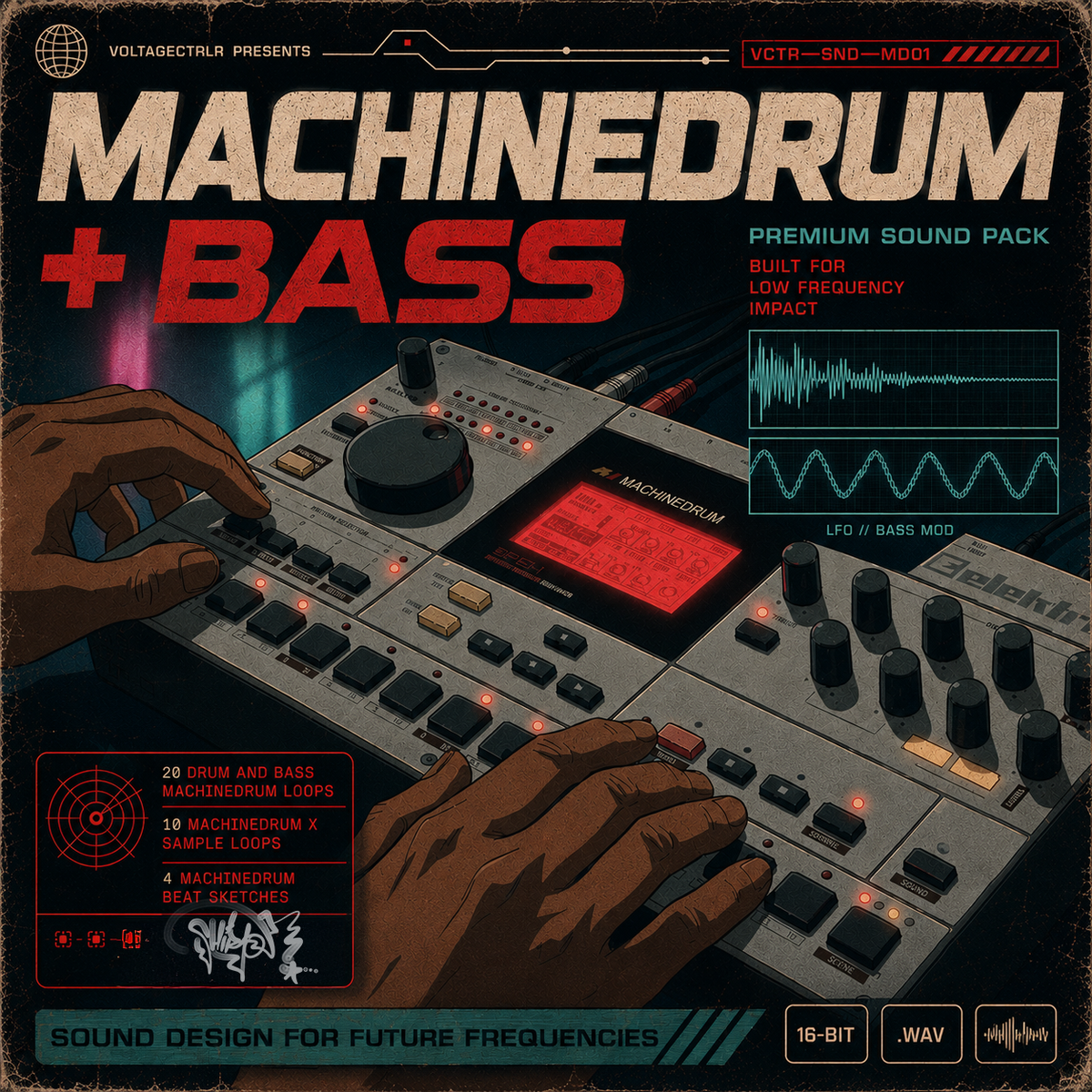Machinedrum + Bass Loops