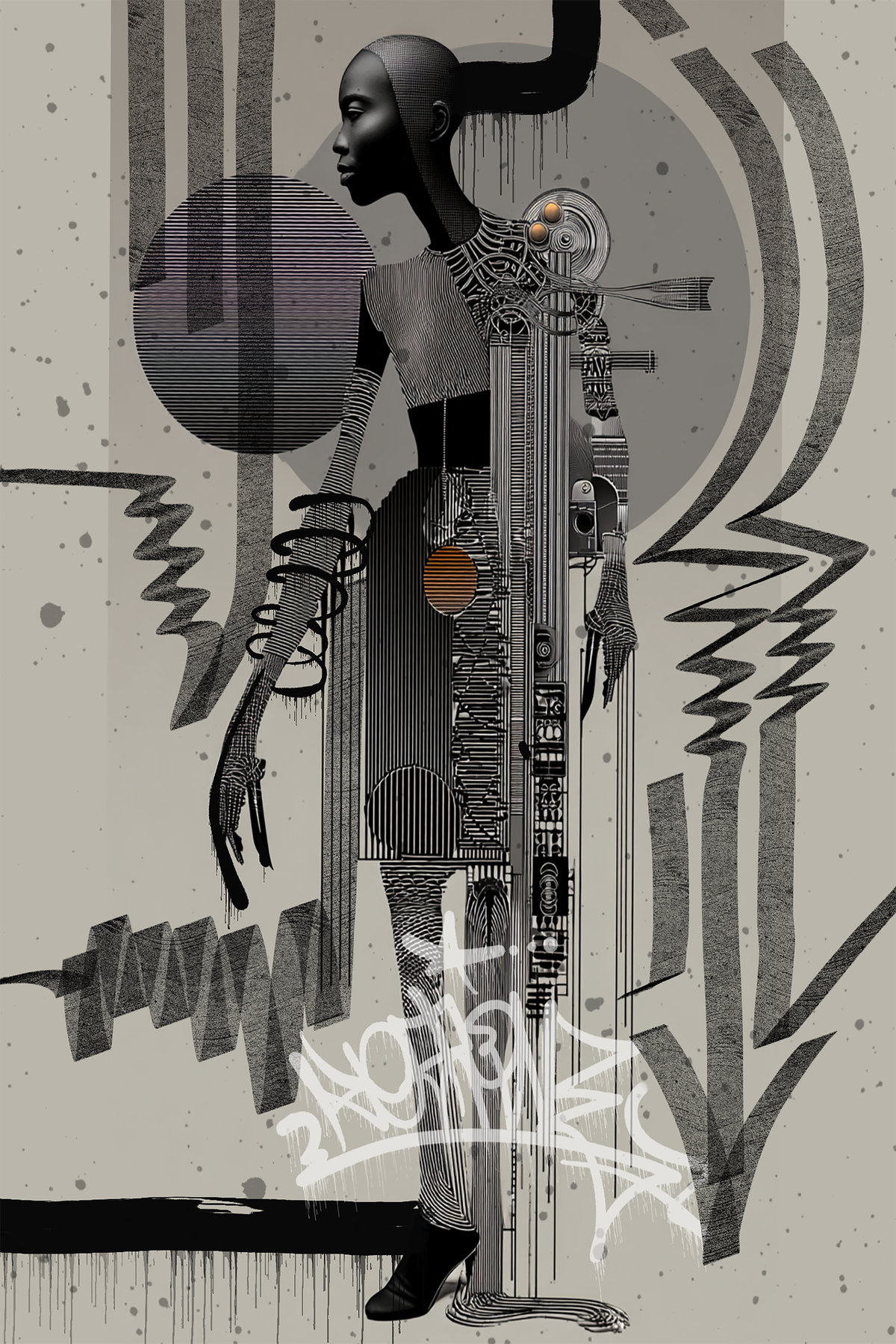 001 — The Listener Art Print