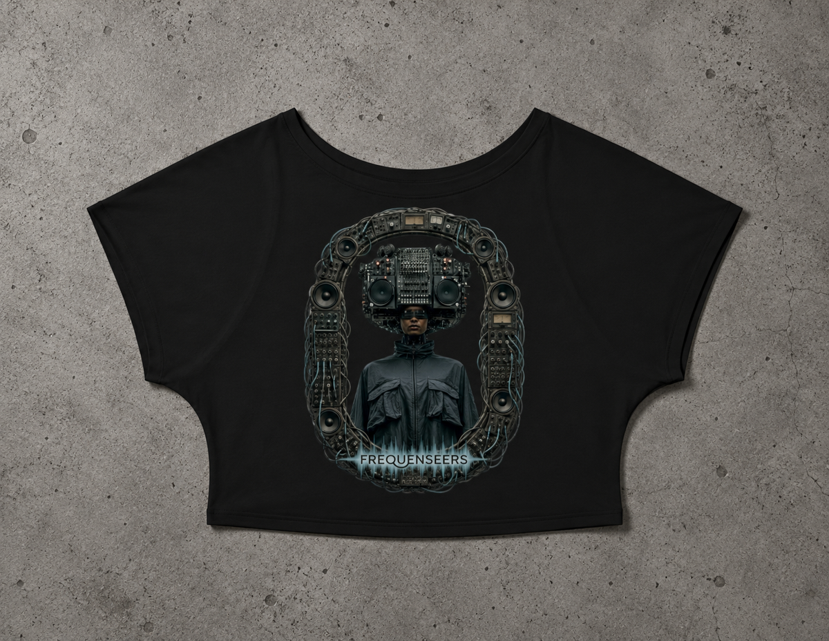 Frequenseers Speaker Portal  Cropped Dolman T Shirt