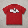 Sun Ra Graff Vintage Washed Raglan Cotton T-Shirt