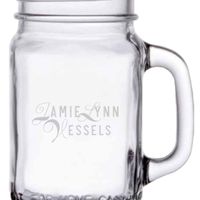 Jamie Lynn Vessels Mason Jar Drinking Glass (16oz.)